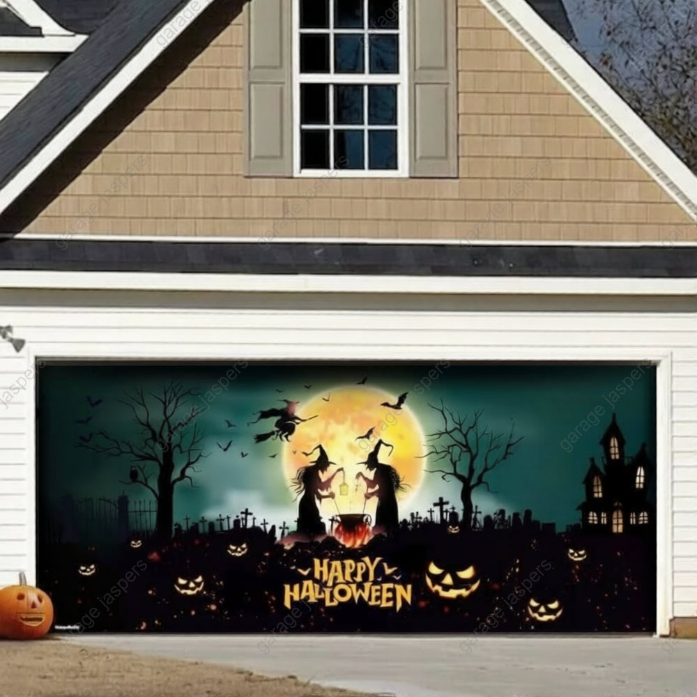 🎃GarageBuddy®️ Halloween Garage Door Covers