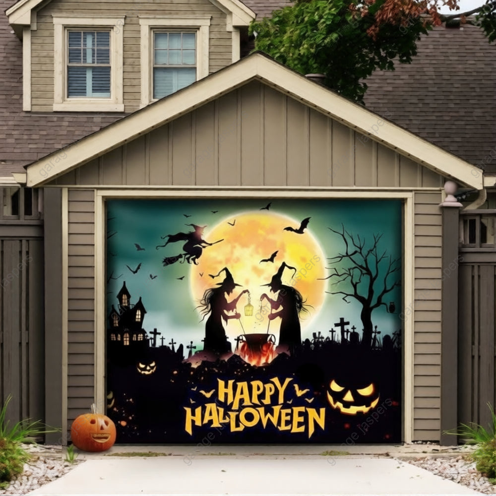 🎃GarageBuddy®️ Halloween Garage Door Covers