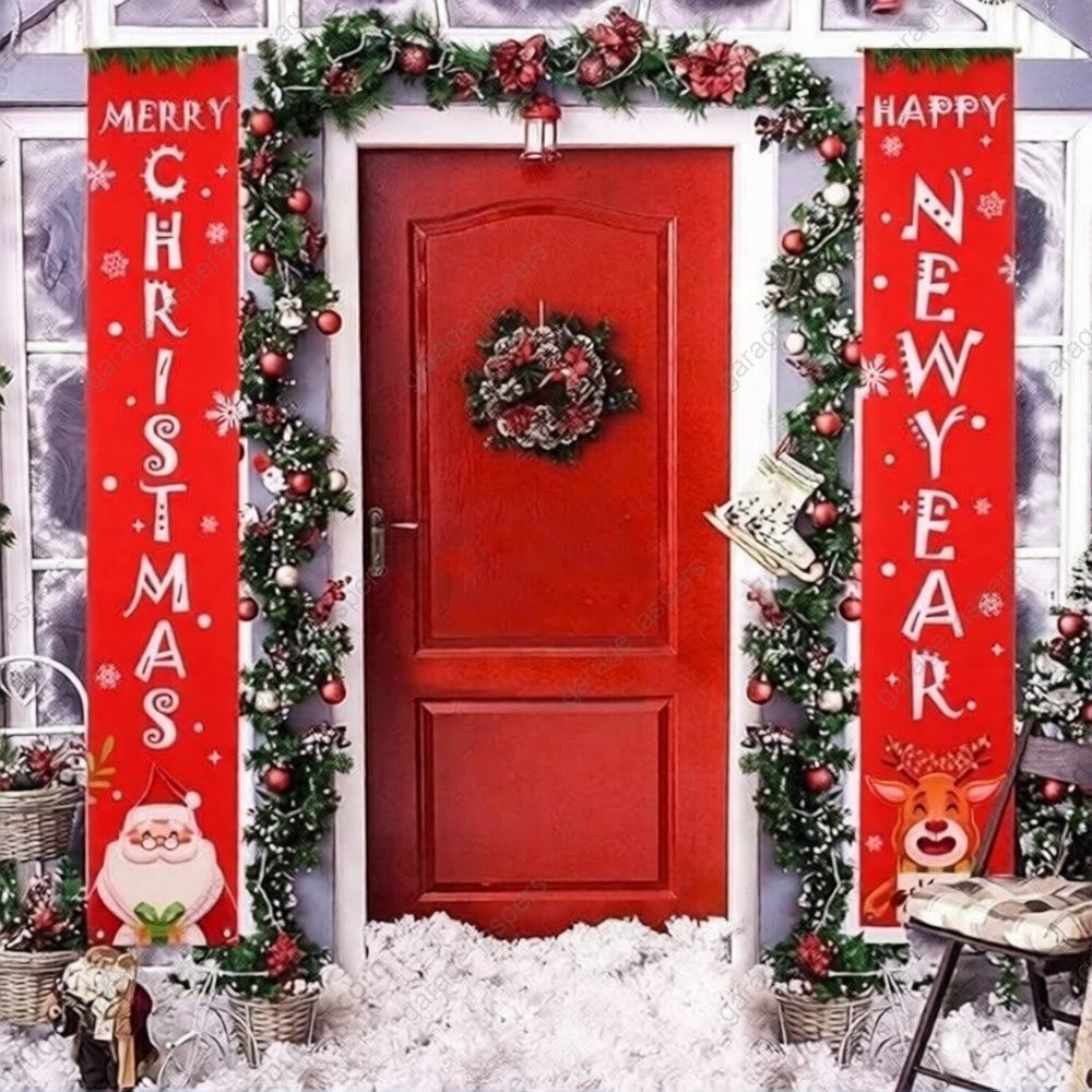 GarageBuddy Festive Porch Signs