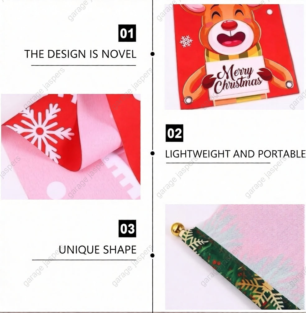 GarageBuddy Festive Porch Signs