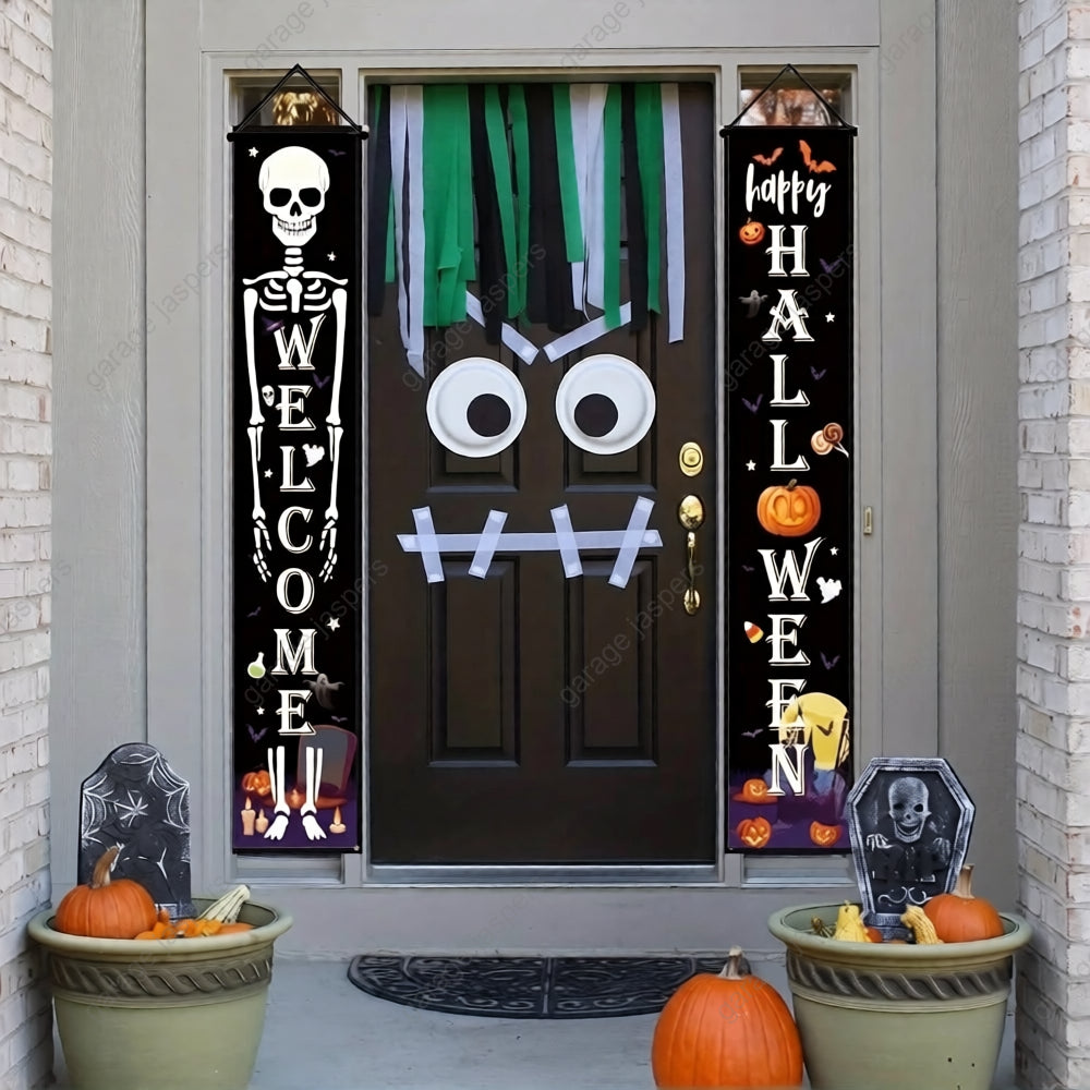 GarageBuddy Halloween Porch Signs
