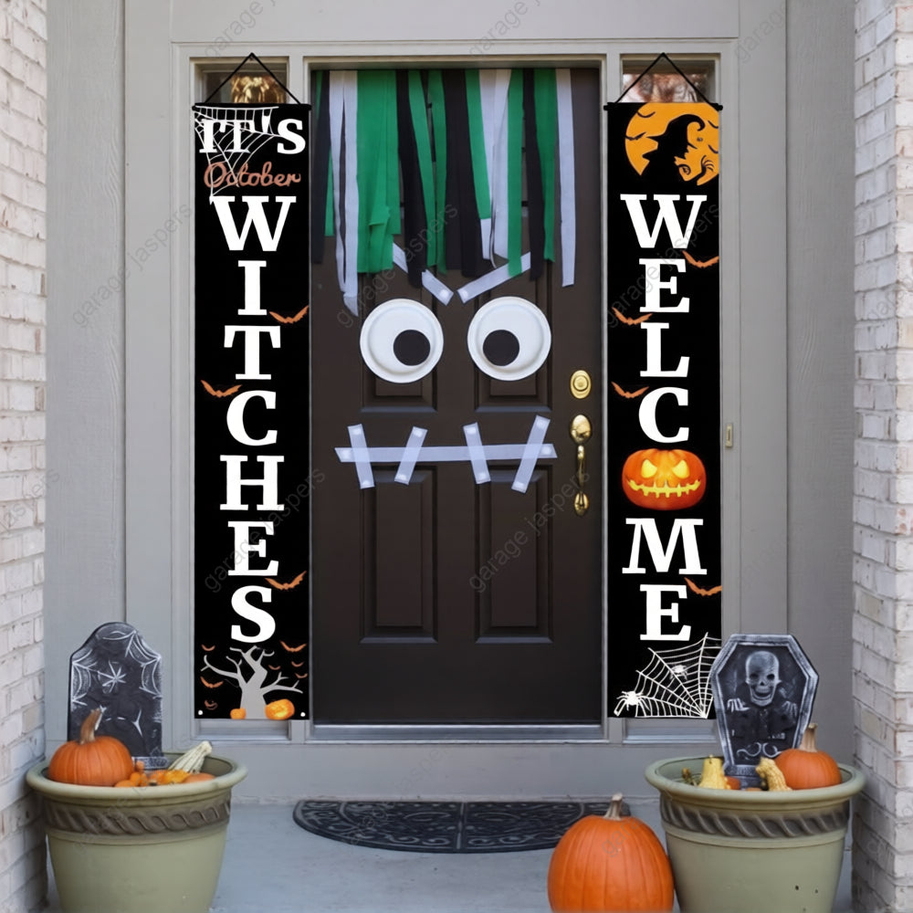 GarageBuddy Halloween Porch Signs