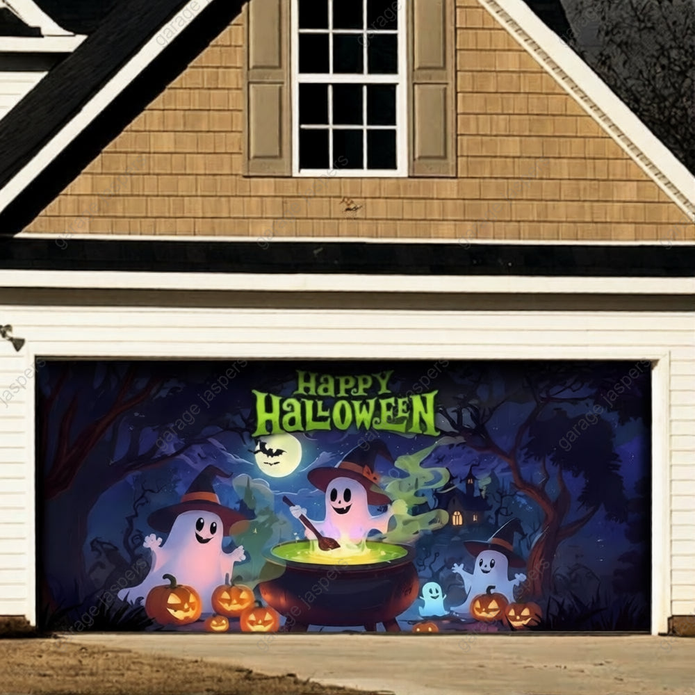 🎃GarageBuddy®️ Halloween Garage Door Covers