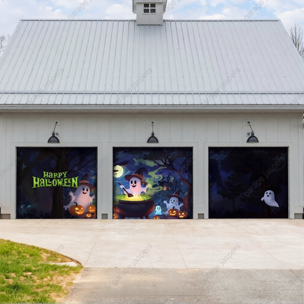 🎃GarageBuddy®️ Halloween Garage Door Covers