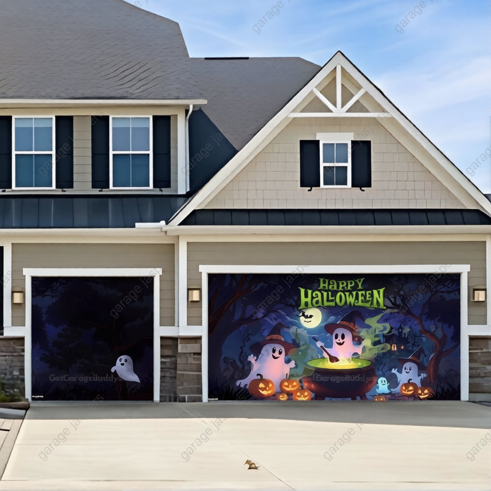 🎃GarageBuddy®️ Halloween Garage Door Covers
