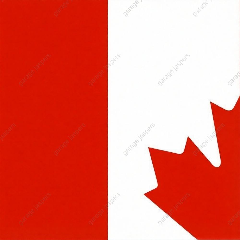 Canada Flag (Plain) | Patriotic Garage Door Cover
