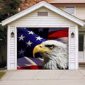 American Bald Eagle & US Flag | Patriotic Garage Door Cover