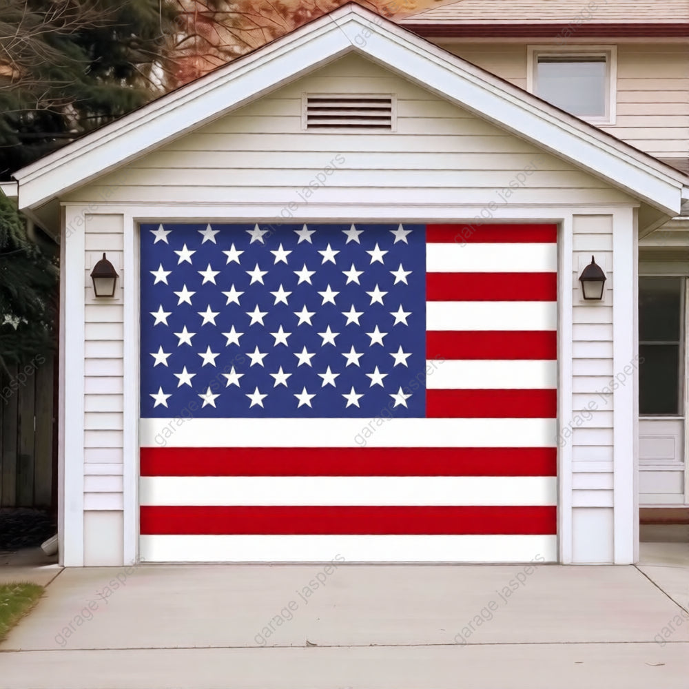 United States Of America Flag | Patriotic Garage Door Cover