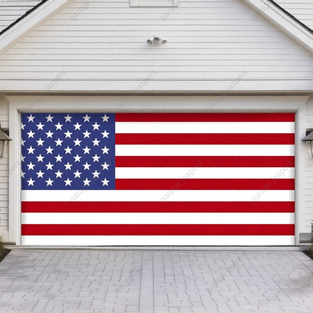 United States Of America Flag | Patriotic Garage Door Cover
