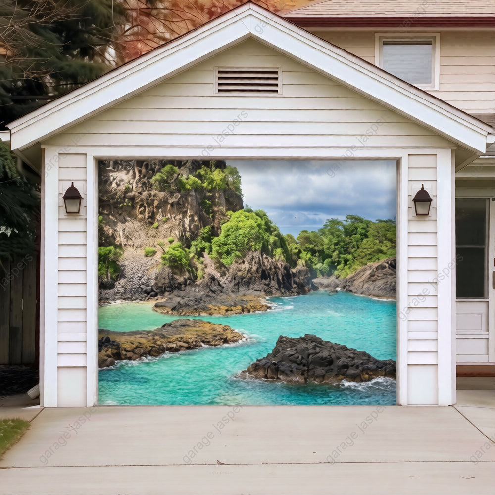 Islands | Nature Garage Door Cover