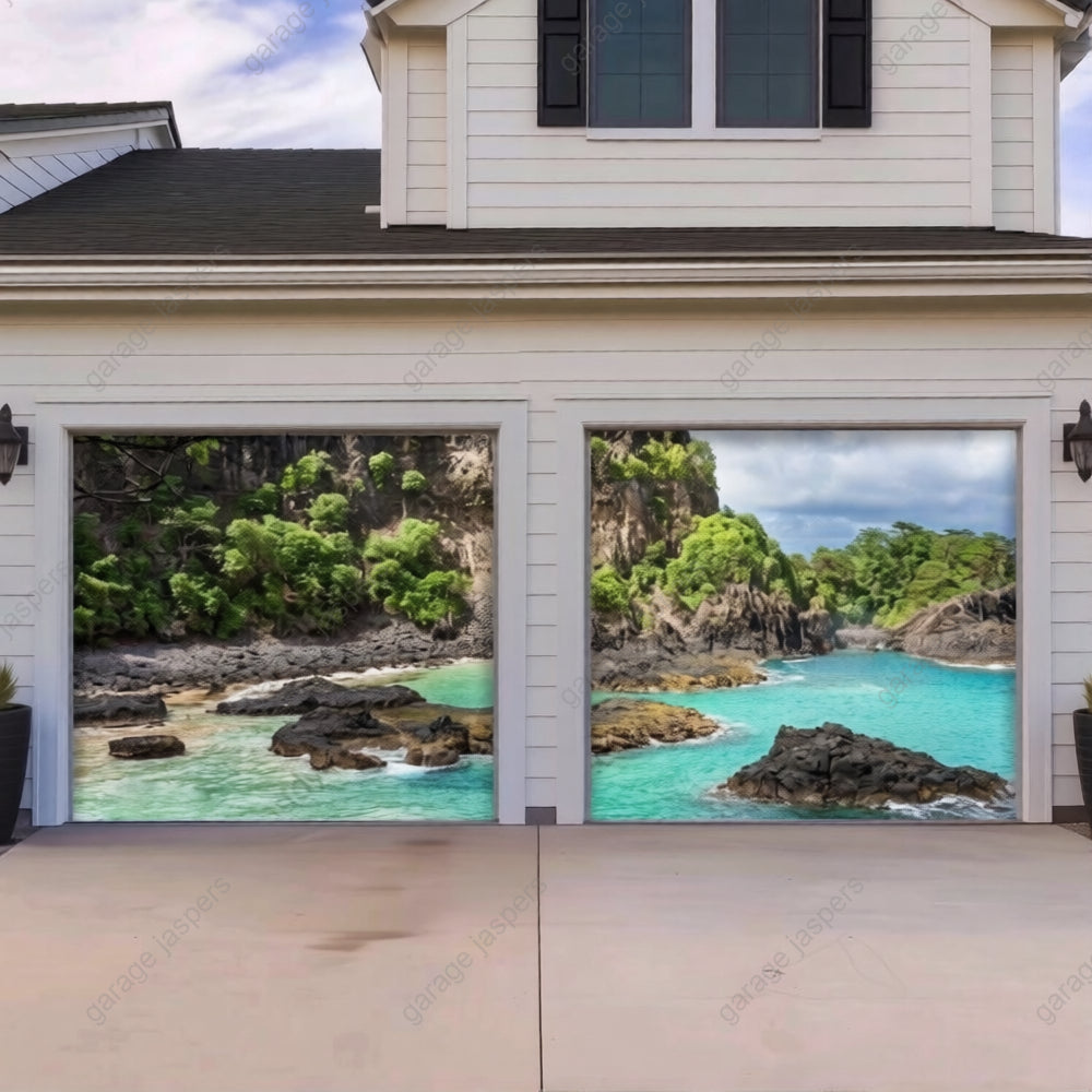 Islands | Nature Garage Door Cover