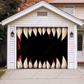 Monster Teeth | Halloween Garage Door Cover