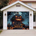 Pumpkin House | Halloween Garage Door Cover