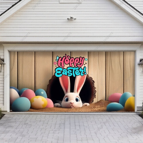 'Hoppy' Easter | Festive Garage Door Cover