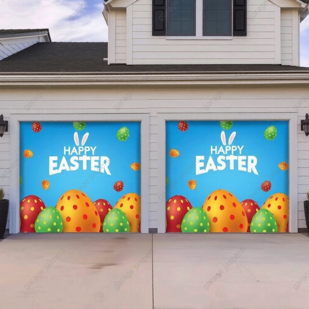 Happy Easter | Festive Garage Door Cover