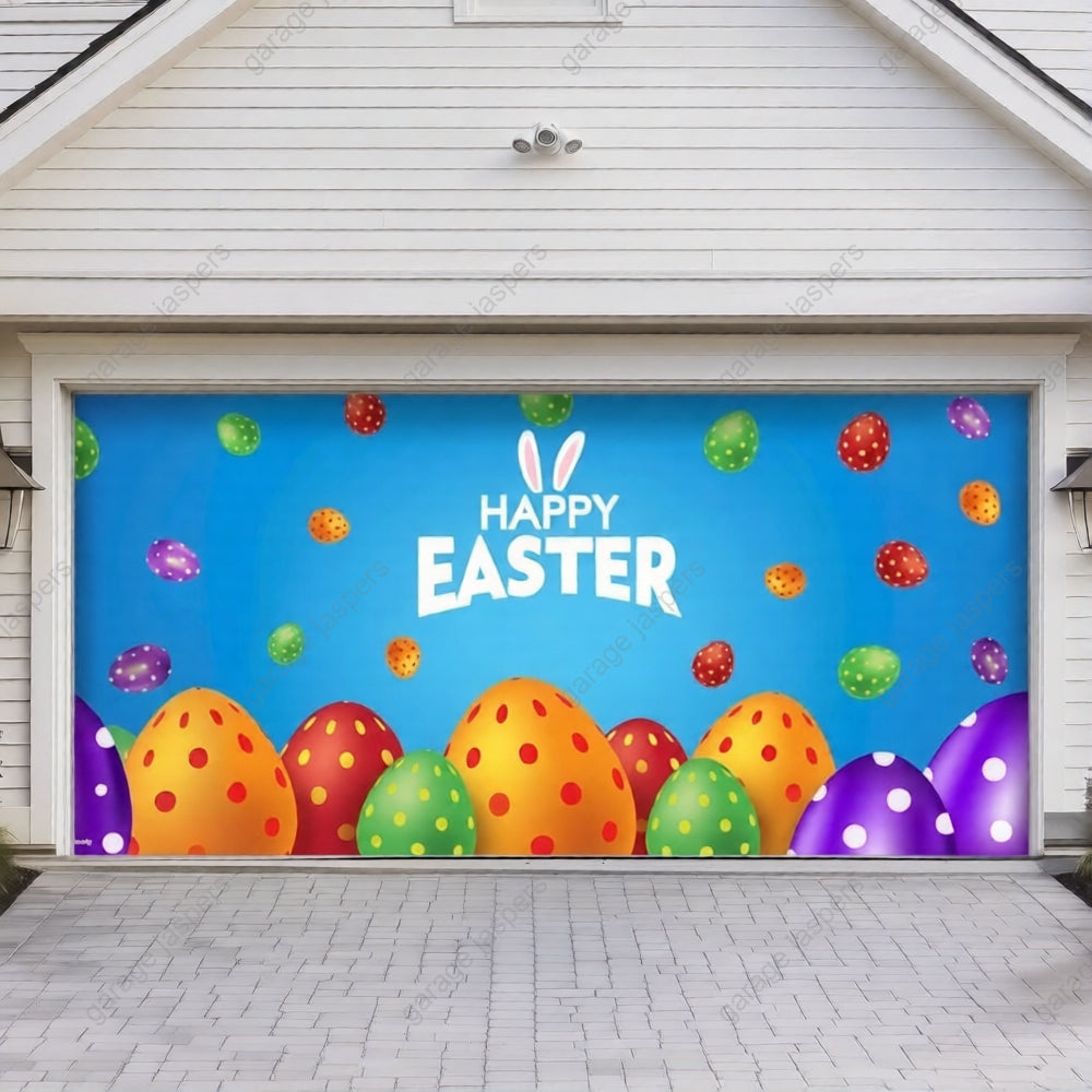 Happy Easter | Festive Garage Door Cover