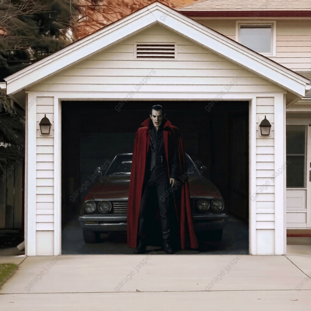 The BloodSucker | Halloween Garage Door Cover