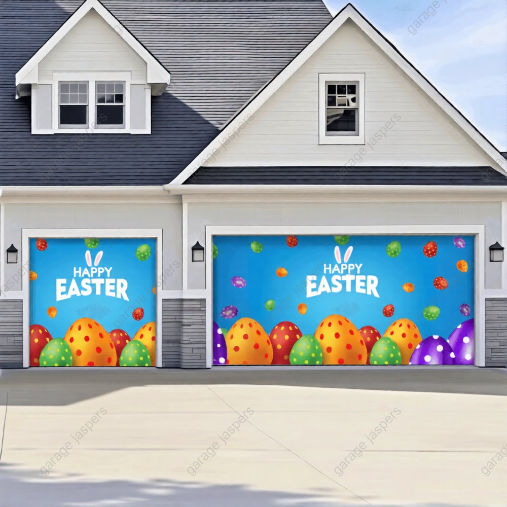 Happy Easter | Festive Garage Door Cover