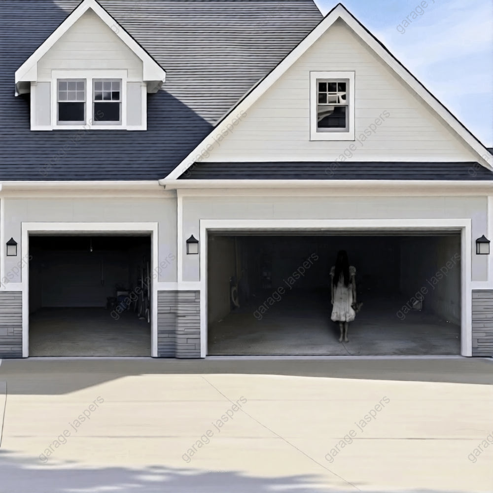 Possessed Girl | Halloween Garage Door Cover