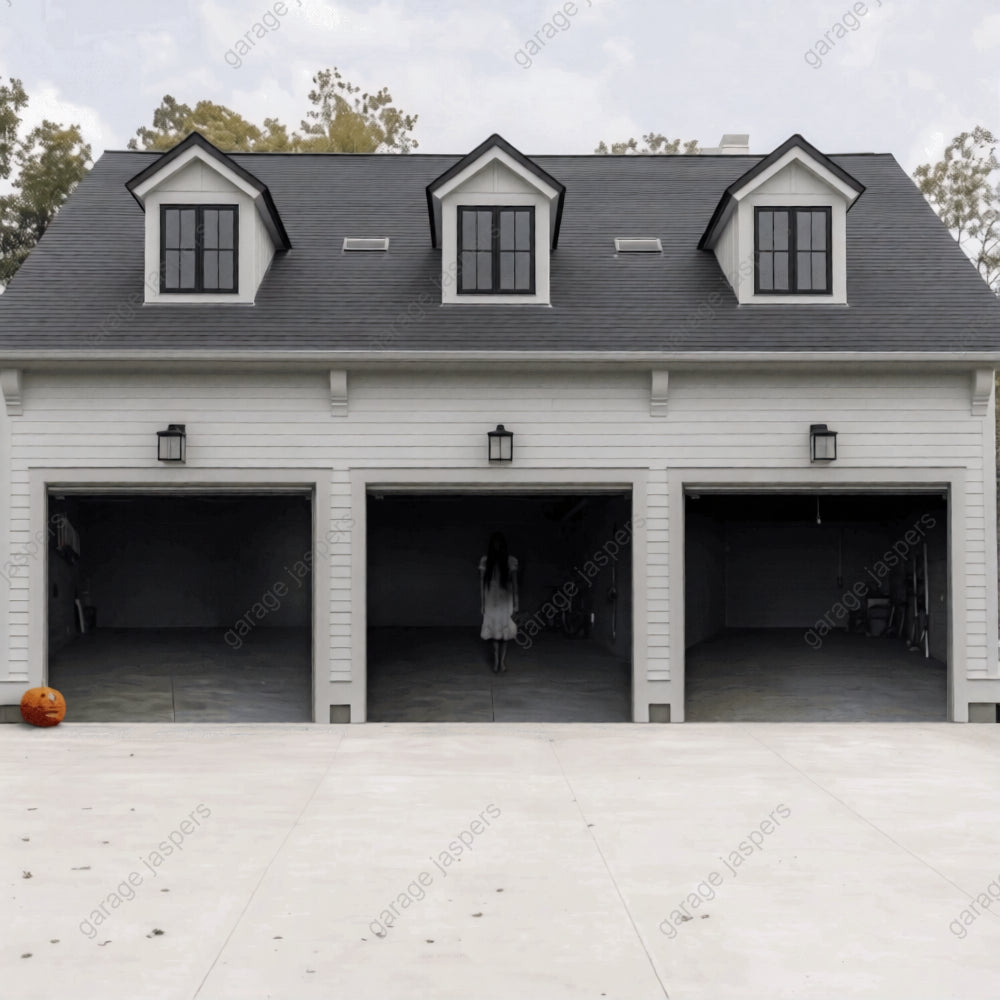 Possessed Girl | Halloween Garage Door Cover