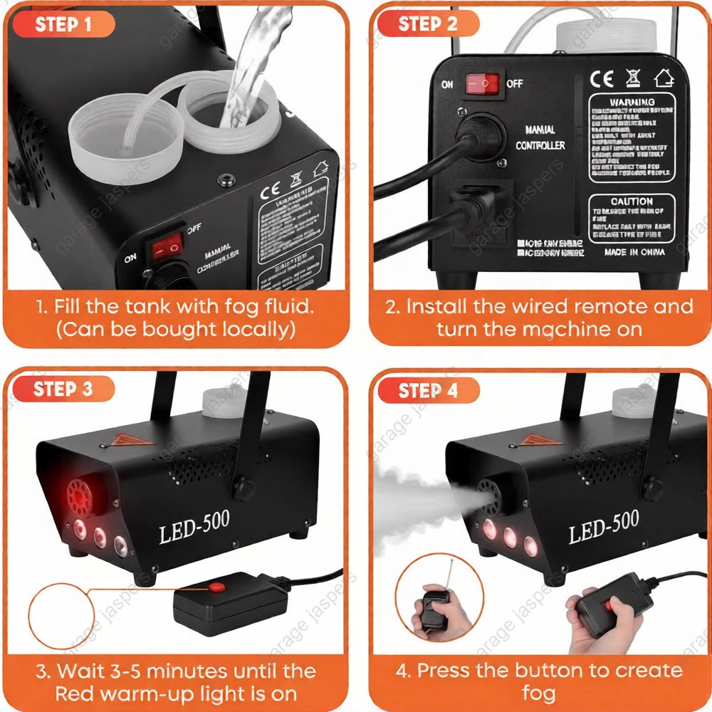 SmokyGlow Fog & Light Machine