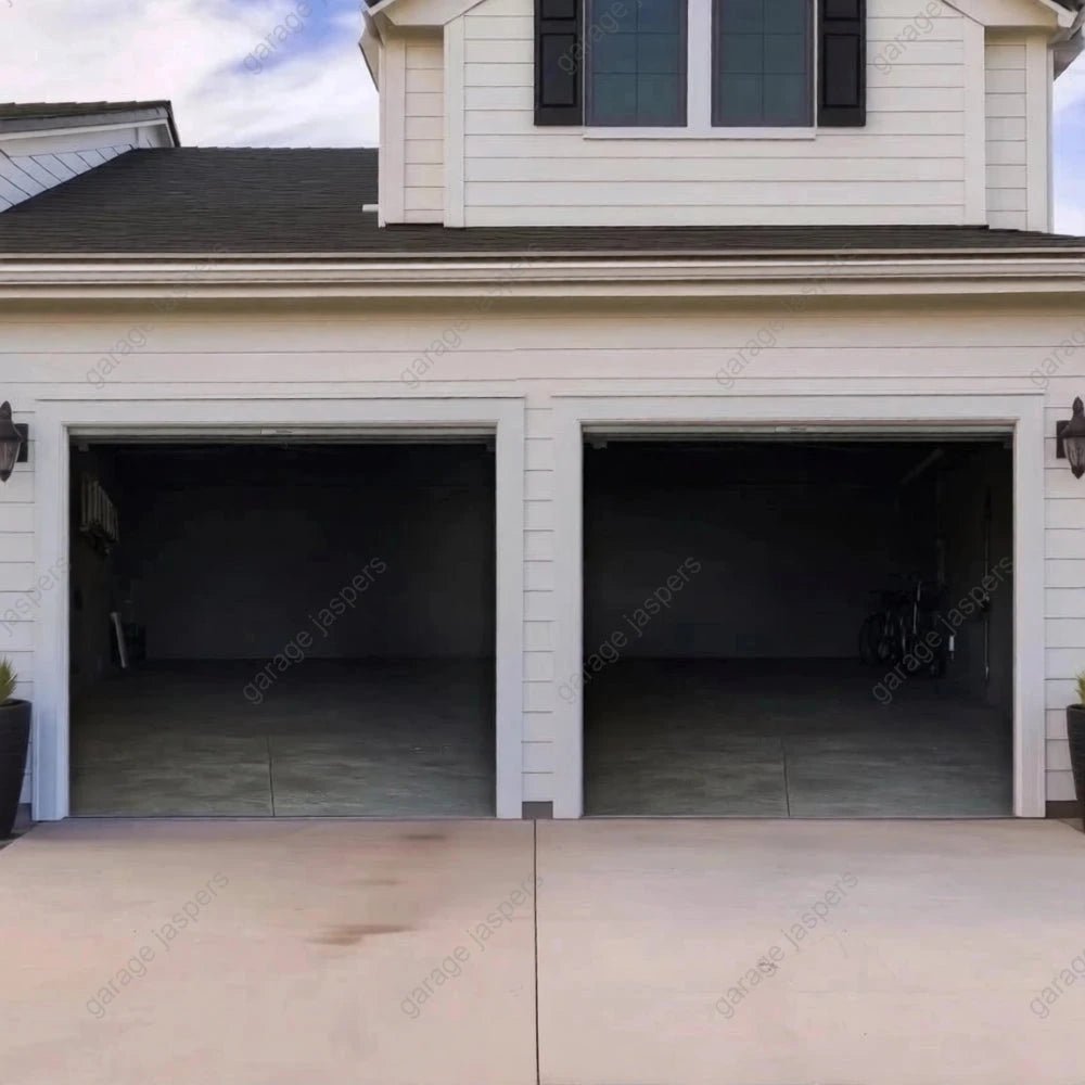 Empty Garage | Halloween Garage Door Cover
