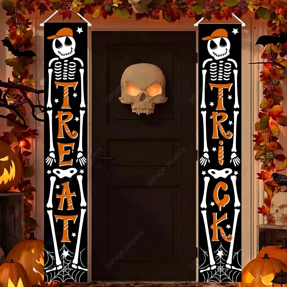 GarageBuddy Halloween Porch Signs