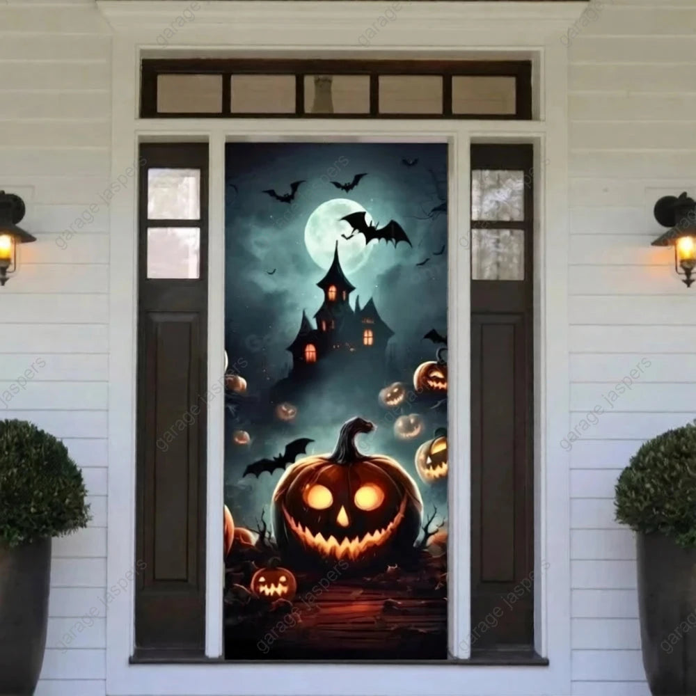 GarageBuddy Halloween Front Door Covers