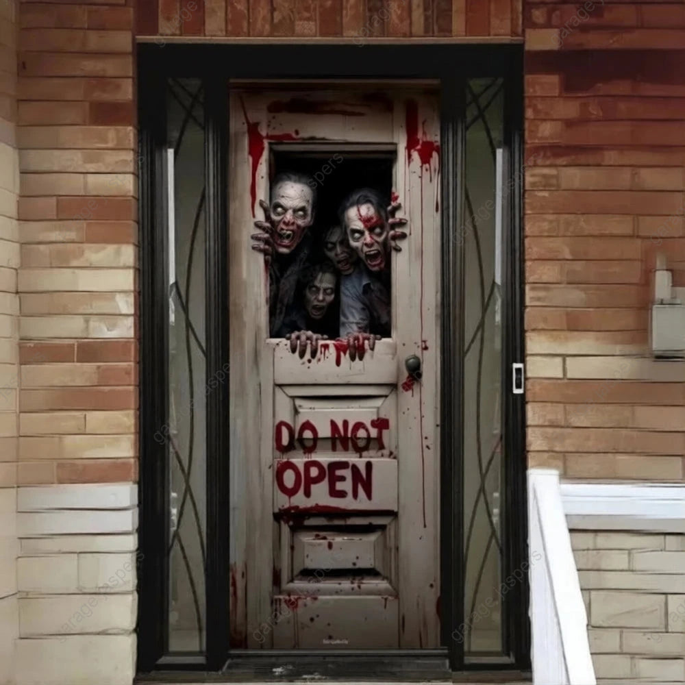 GarageBuddy Halloween Front Door Covers