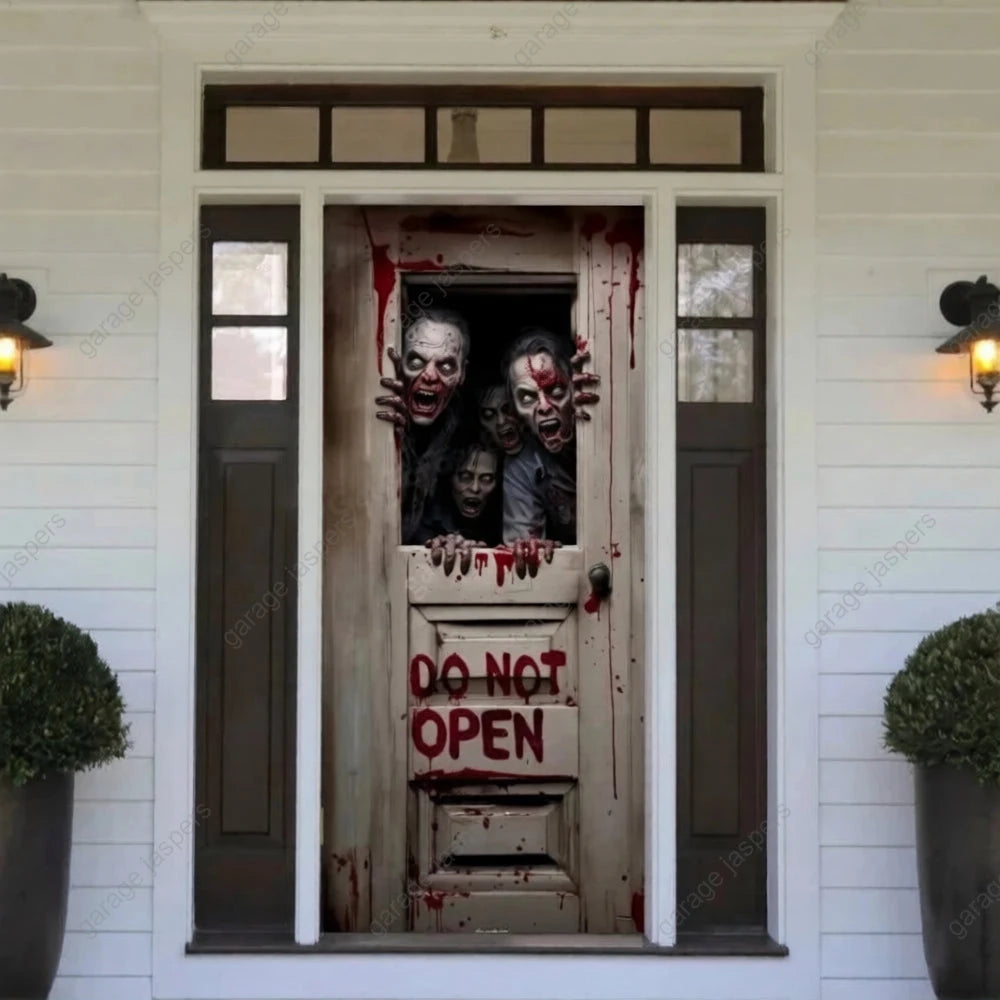 GarageBuddy Halloween Front Door Covers