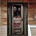 Zombie Breach | Halloween Front Door Cover