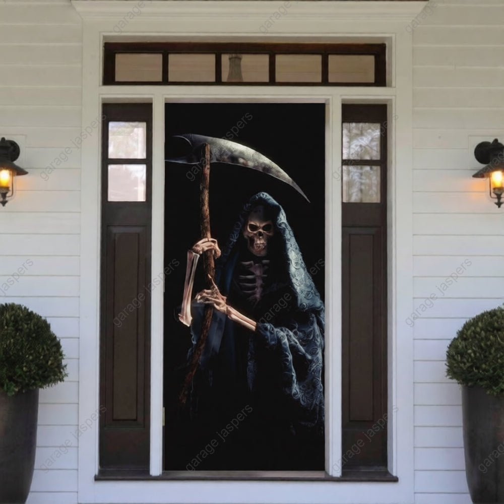 Grim Reaper | Halloween Front Door Cover