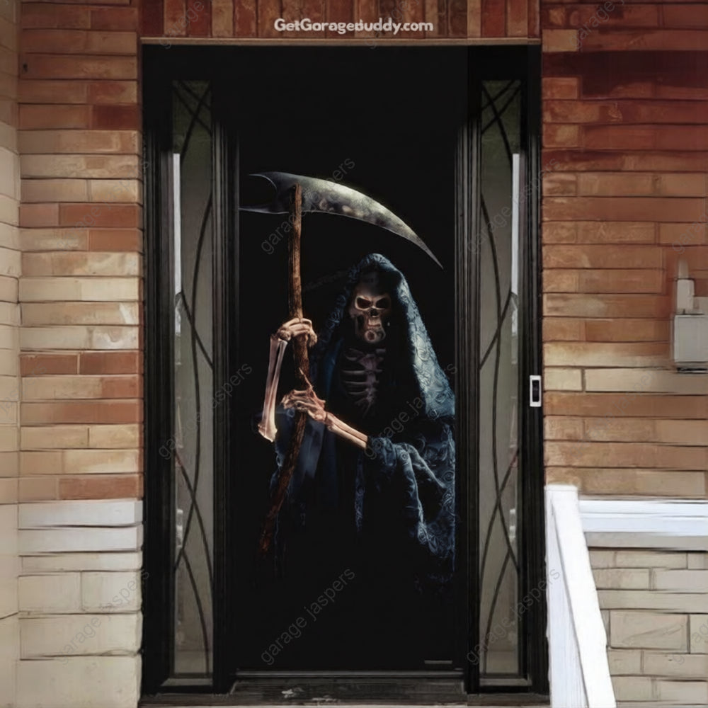 Grim Reaper | Halloween Front Door Cover