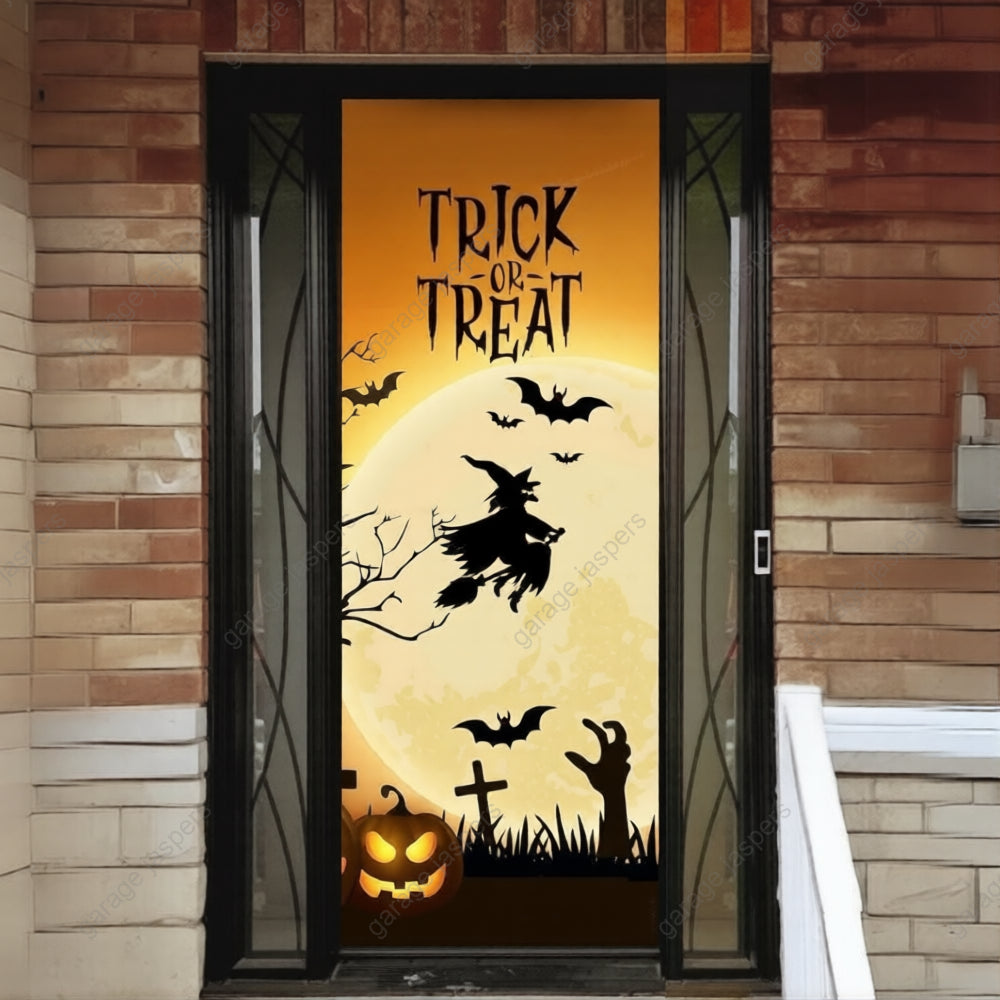 Trick or Treat | Halloween Front Door Cover