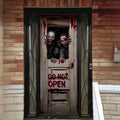 Zombie Breach (B) | Halloween Front Door Cover