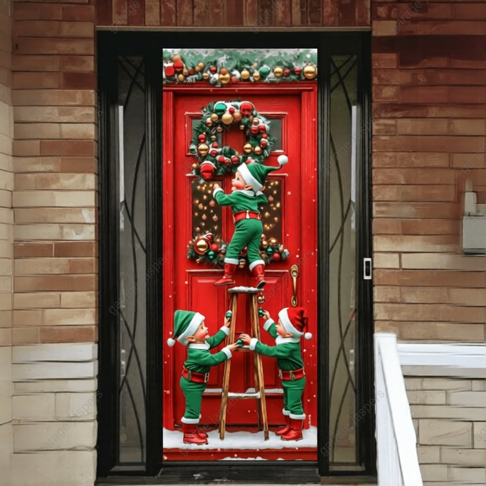 GarageBuddy | Christmas Front Door Covers