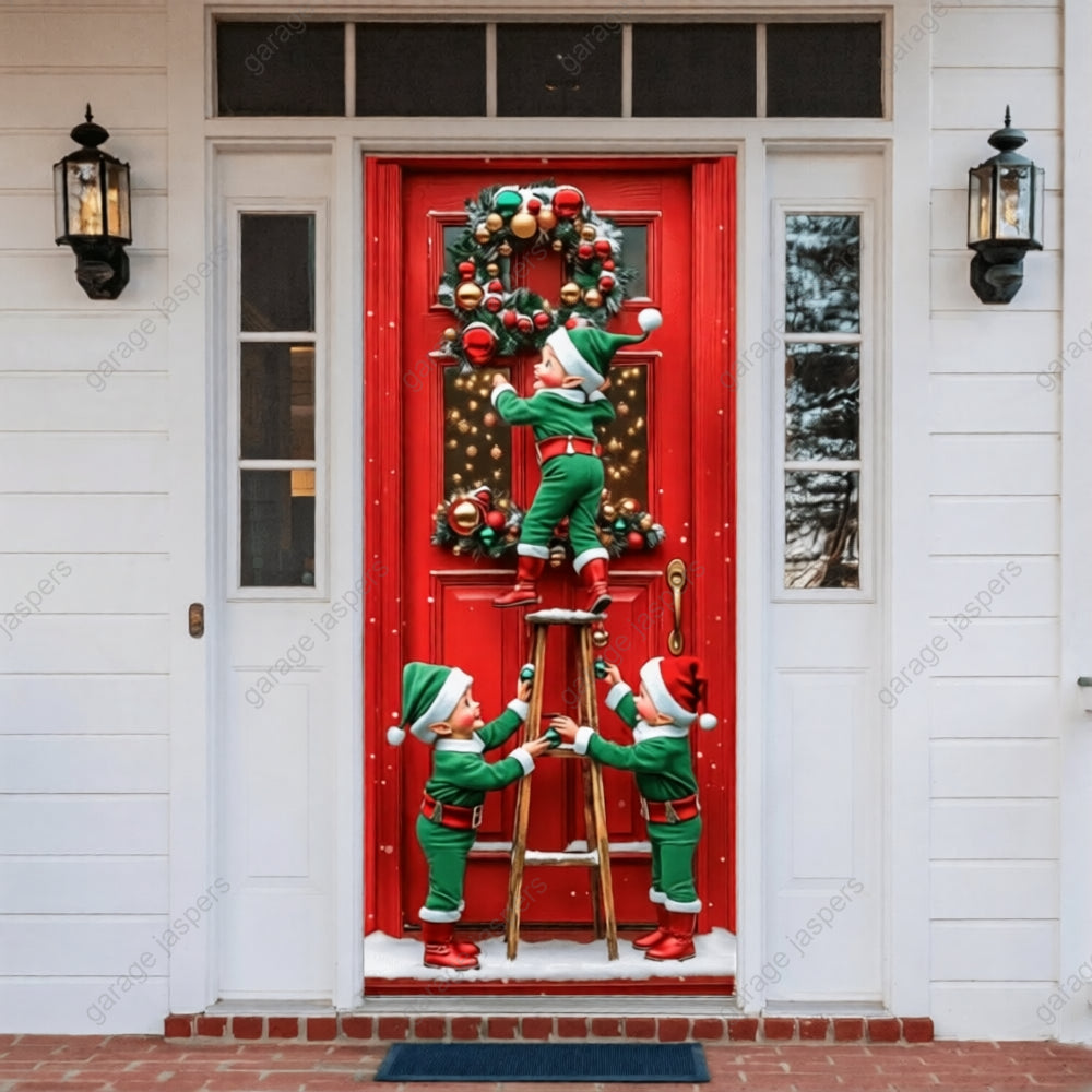 GarageBuddy | Christmas Front Door Covers