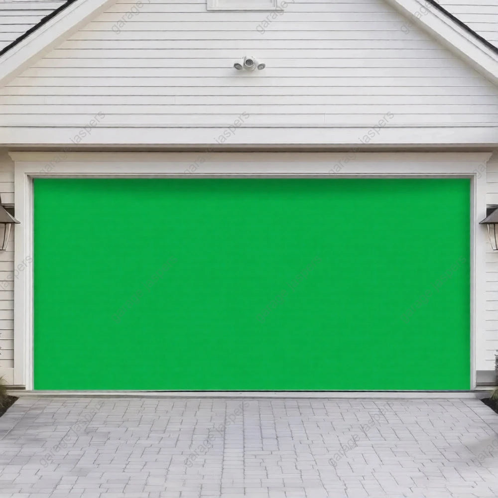 Green Screen | Garage Door Cover