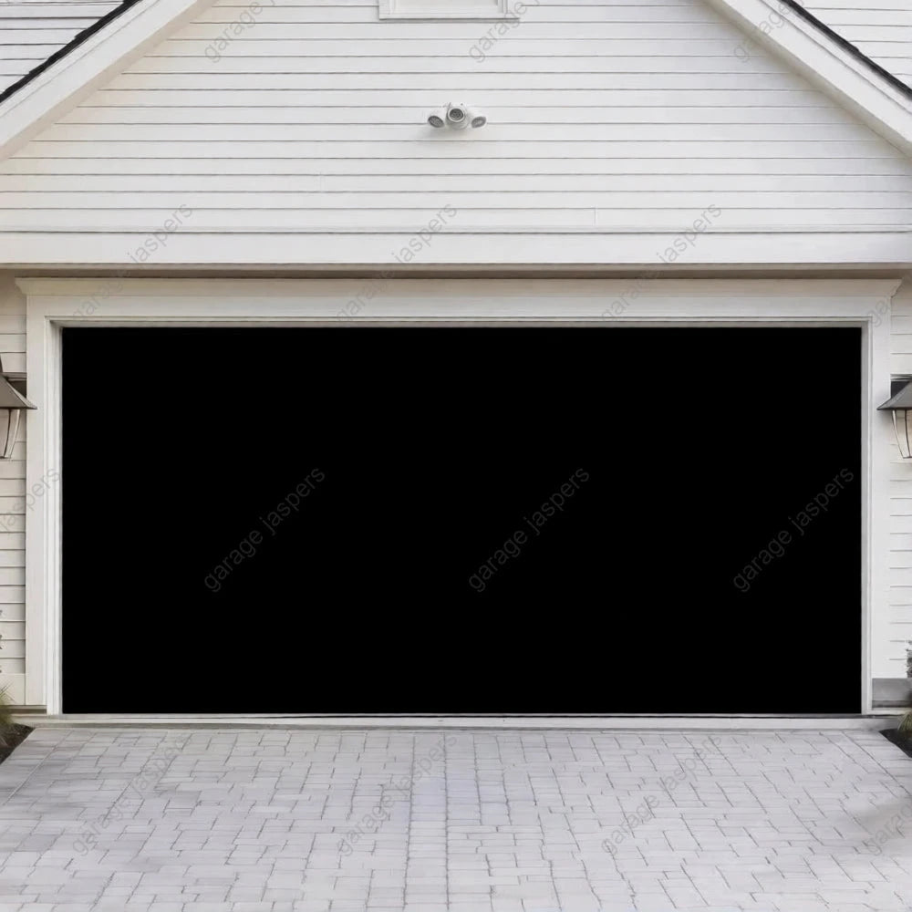Classic Black | Garage Door Cover
