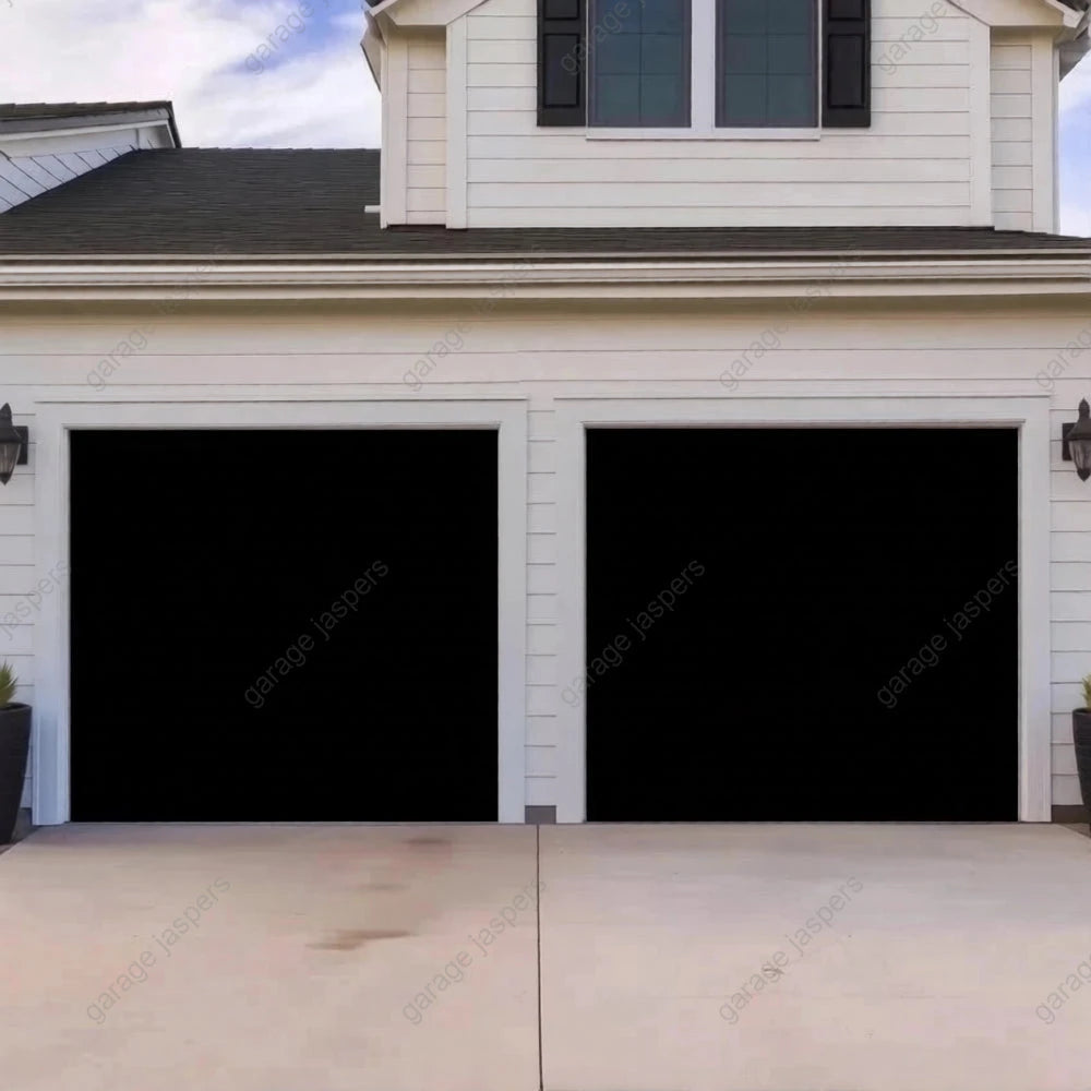 Classic Black | Garage Door Cover