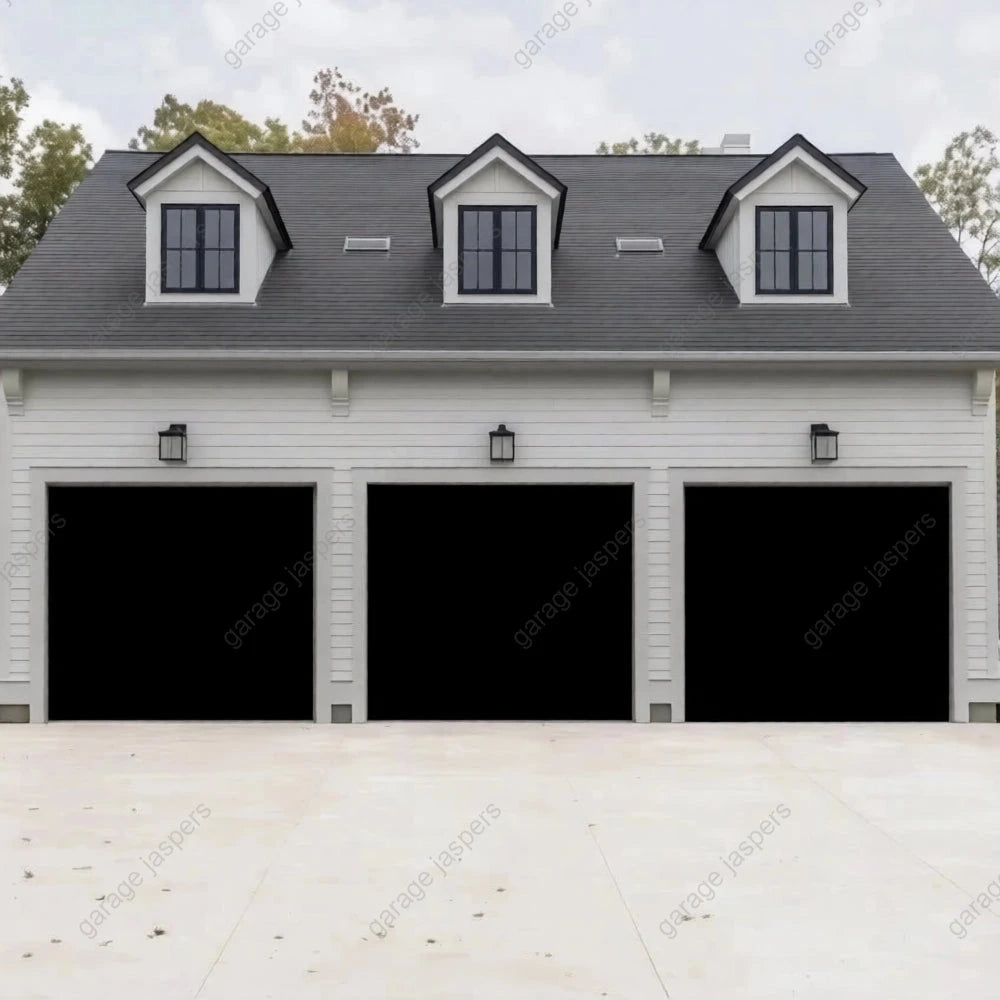 Classic Black | Garage Door Cover