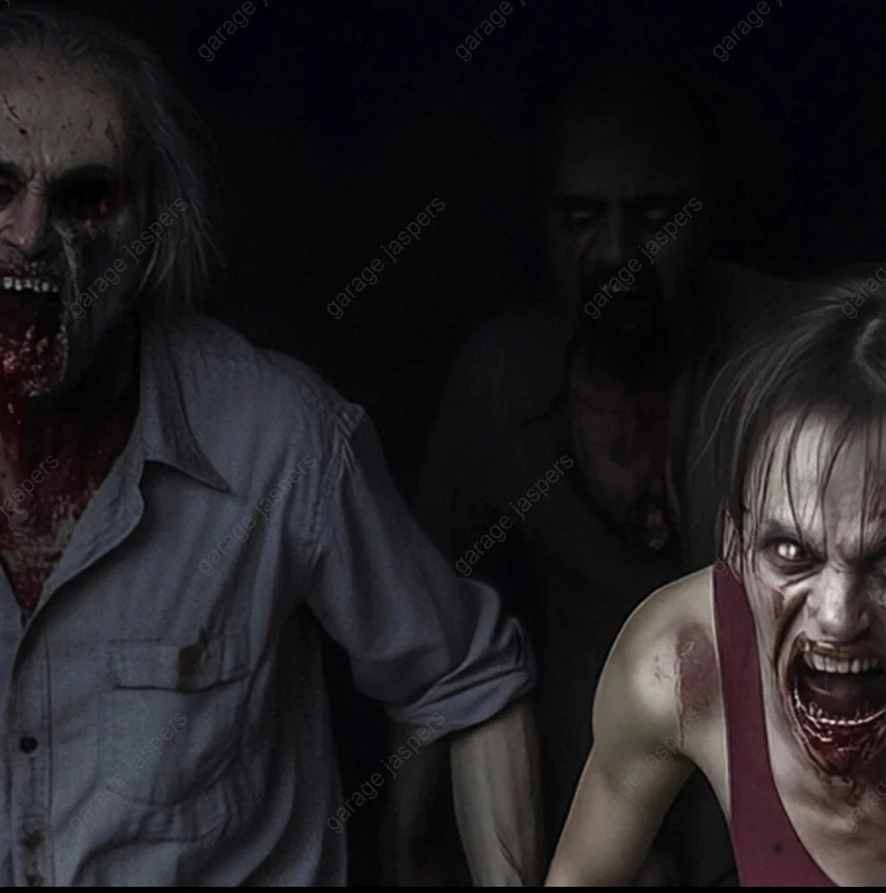 Zombie Invasion | Halloween Garage Door Cover