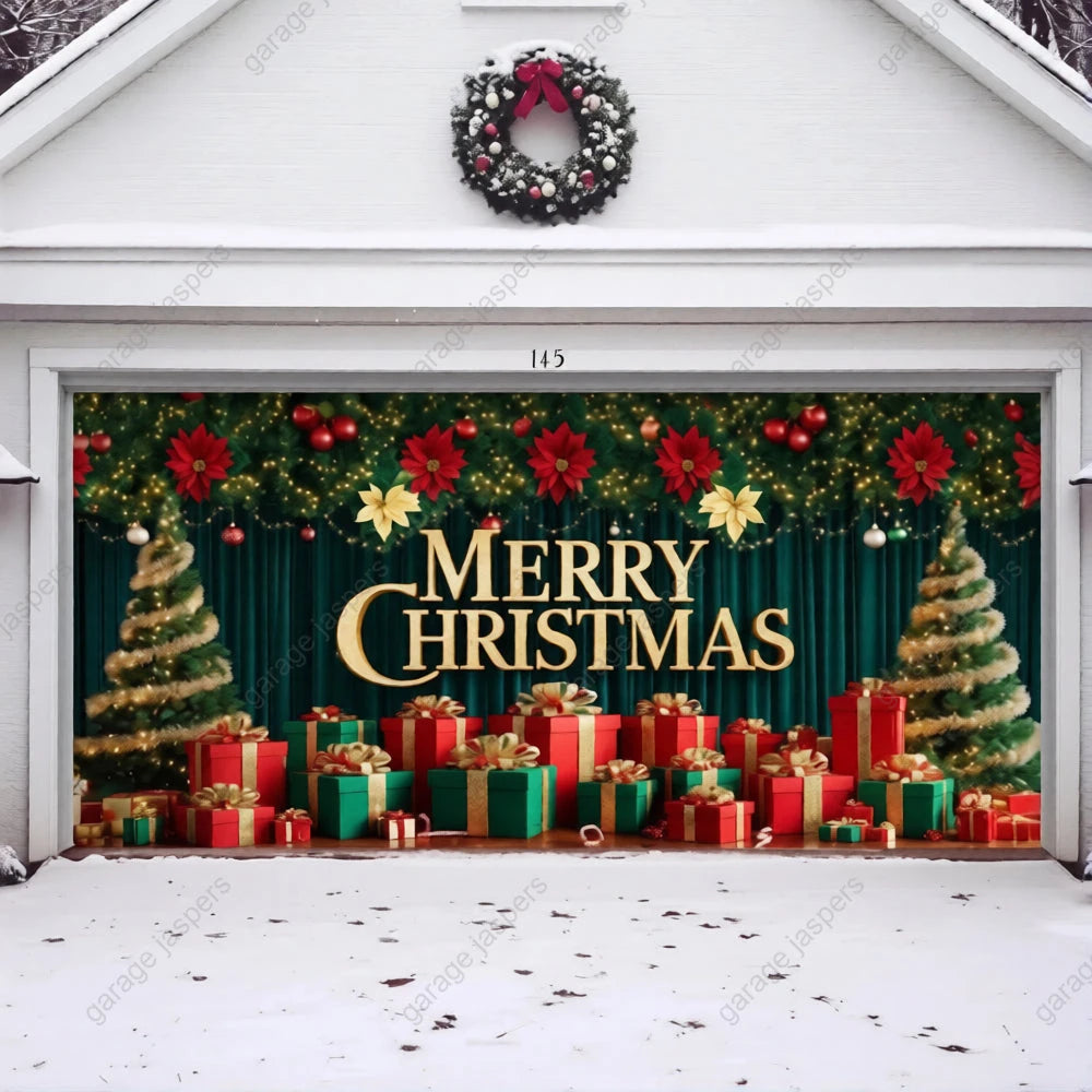 Christmas Joy | Christmas Garage Door Cover