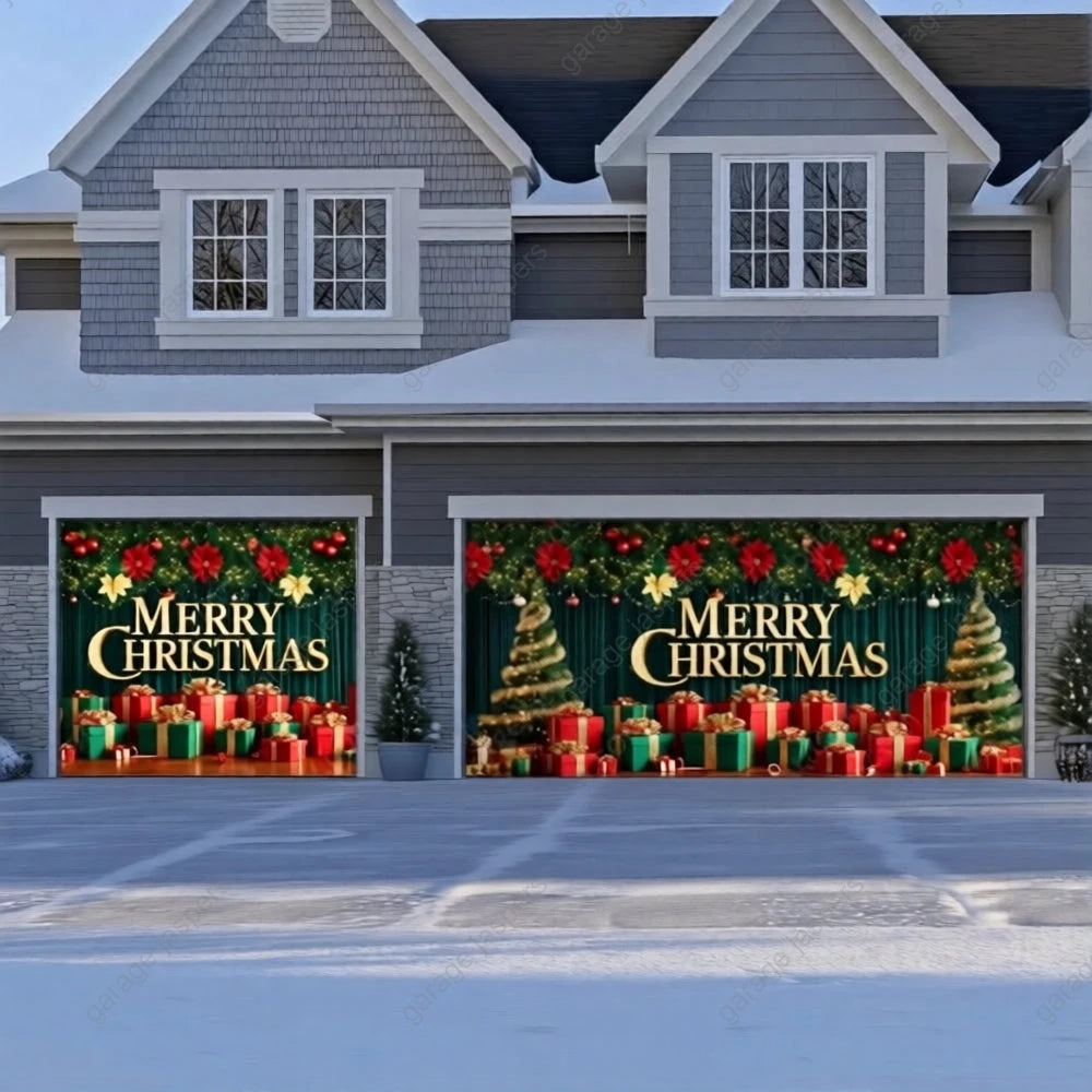 Christmas Joy | Christmas Garage Door Cover