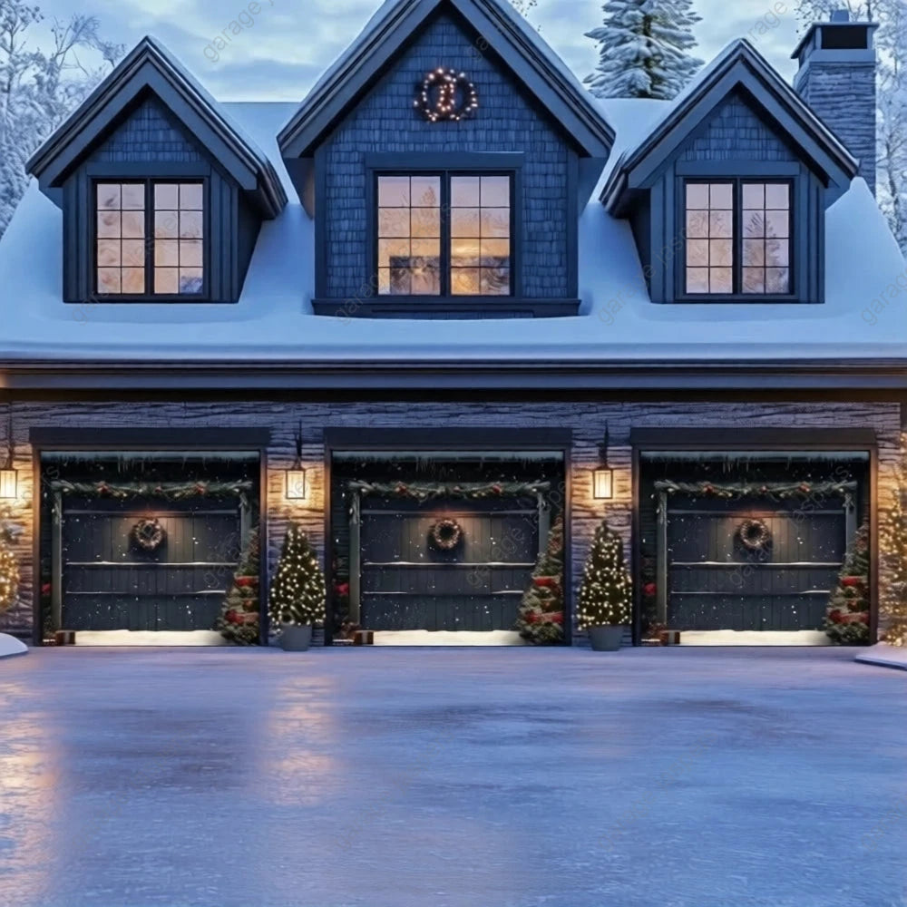 Holiday Door | Christmas Garage Door Cover