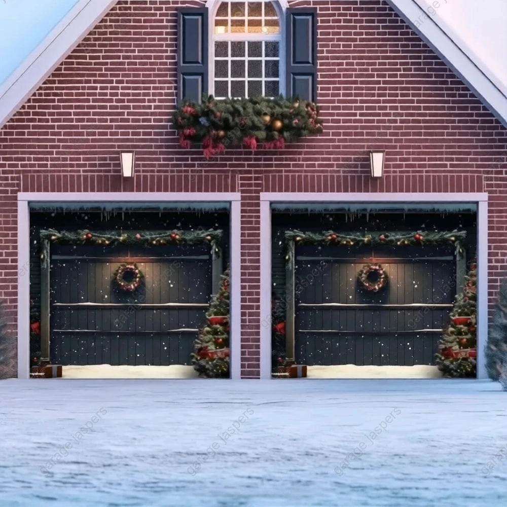 Holiday Door | Christmas Garage Door Cover
