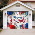 Happy 4th of July | Patriotic Garage Door Cover