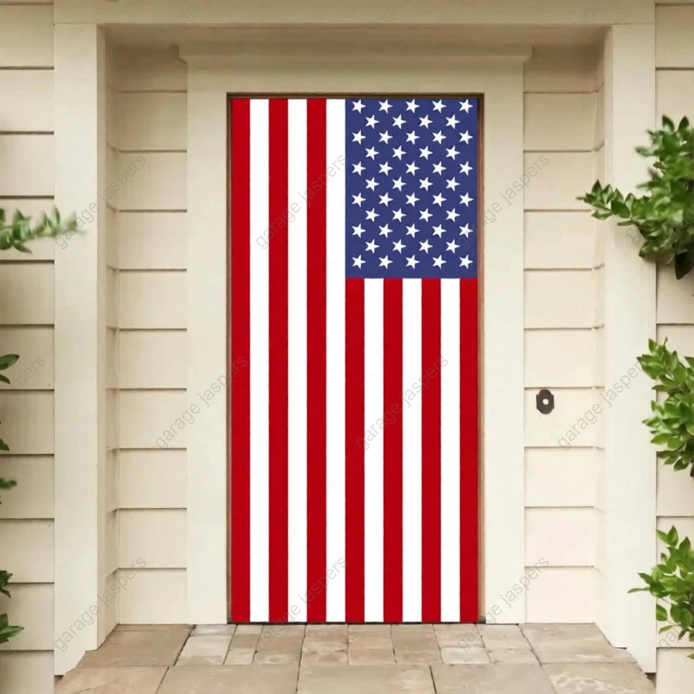 American Patriotic Front Door Covers