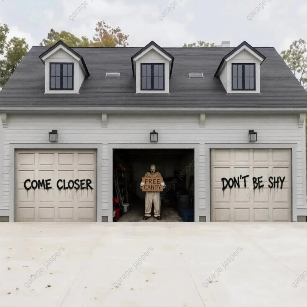 Candy Clown (Limited Edition) | Halloween Garage Door Cover