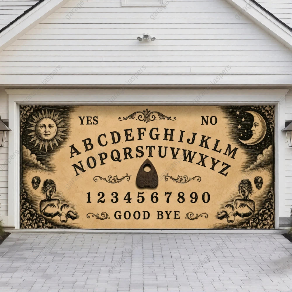 The Summoning Board | Halloween Garage Door Cover